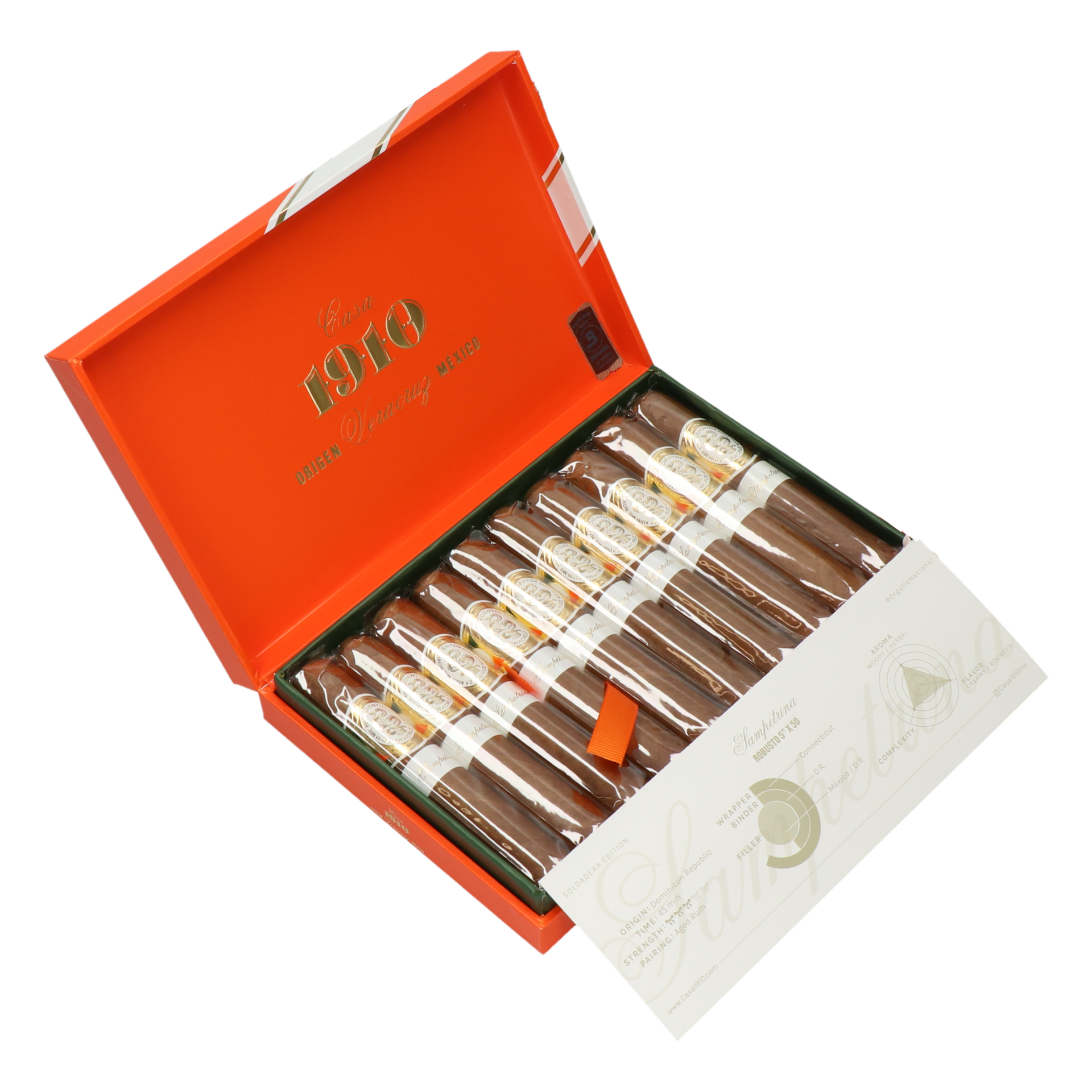 Casa 1910 - Soldadera Edition - Sampetrina Robusto – Bild 7
