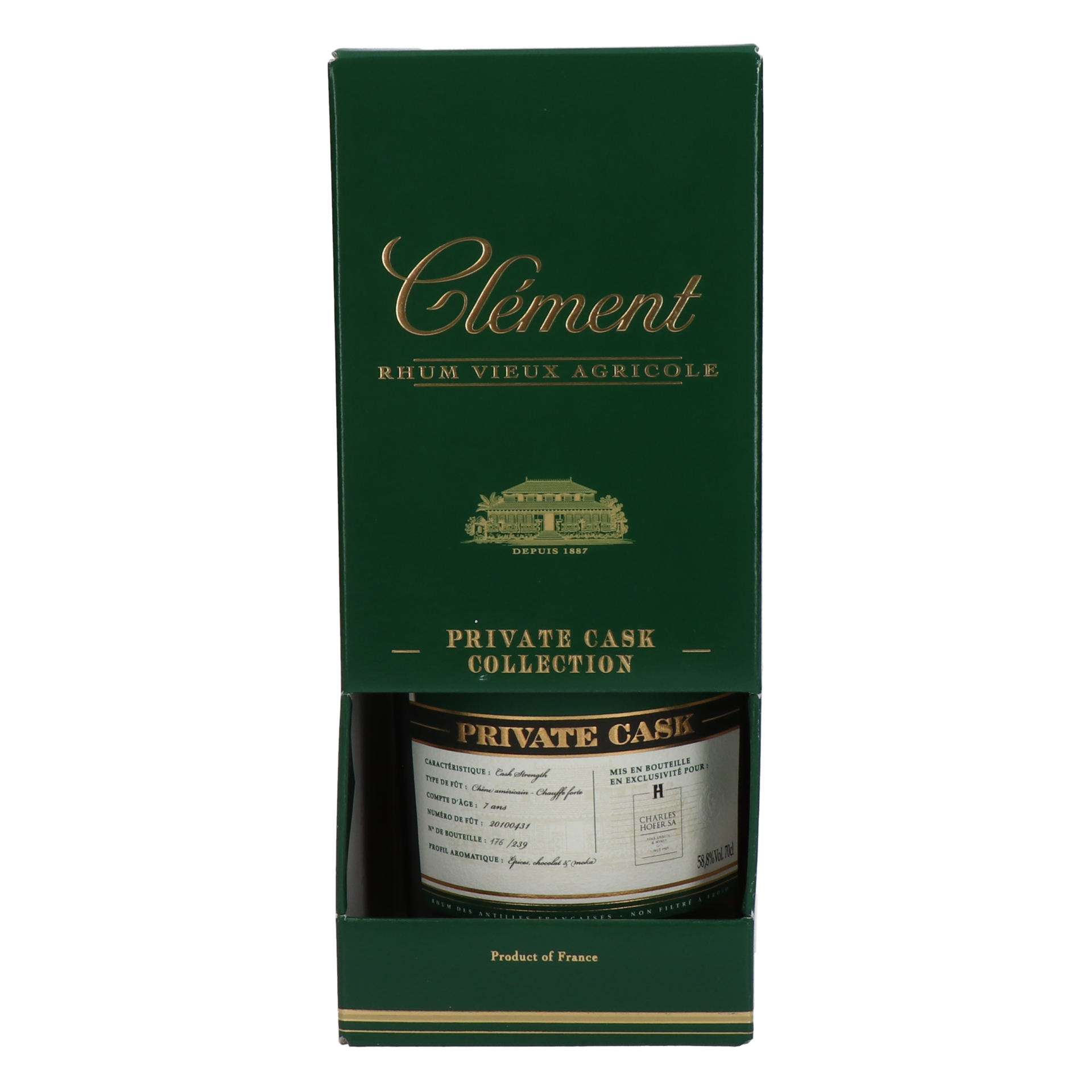 Clément Rhum - Private Cask Edition Limitée – Bild 2