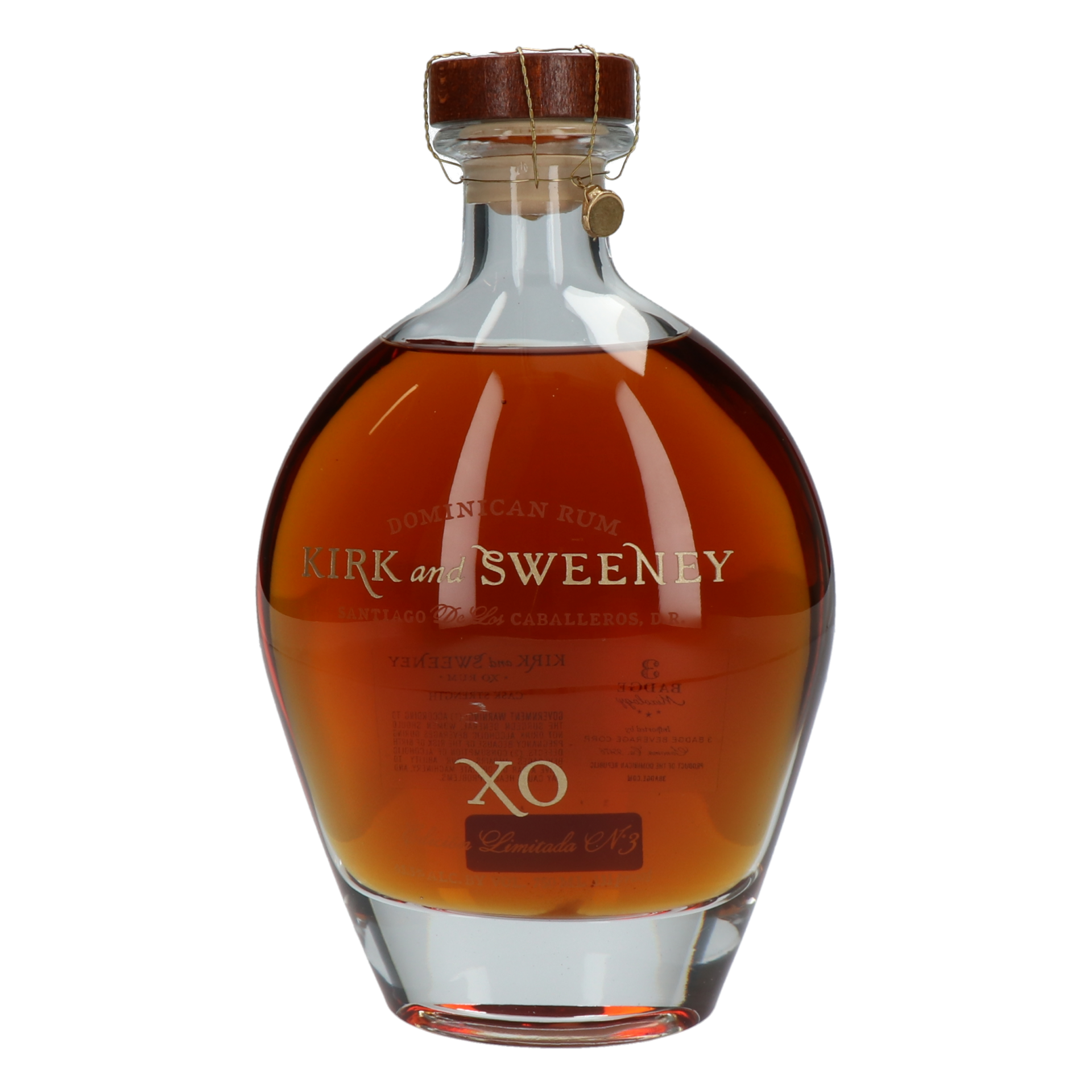 Kirk and Sweeney - XO Ediction Limitada No. 3 - Dominican Rum