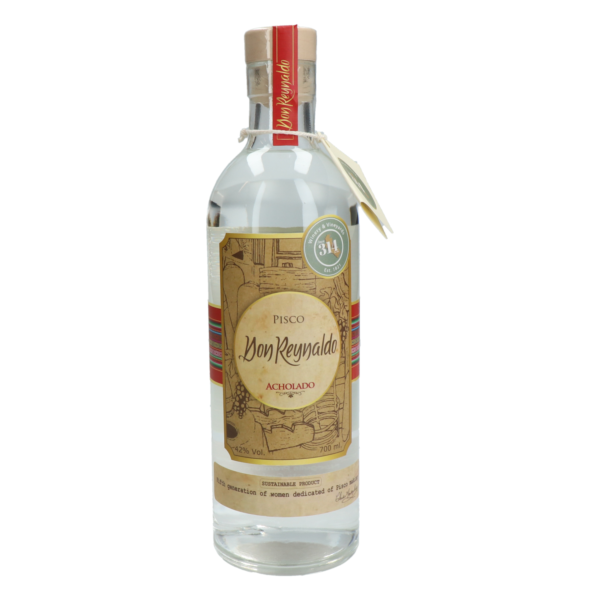 Pisco Don Reynaldo – Acholado (7 Traubensorten)
