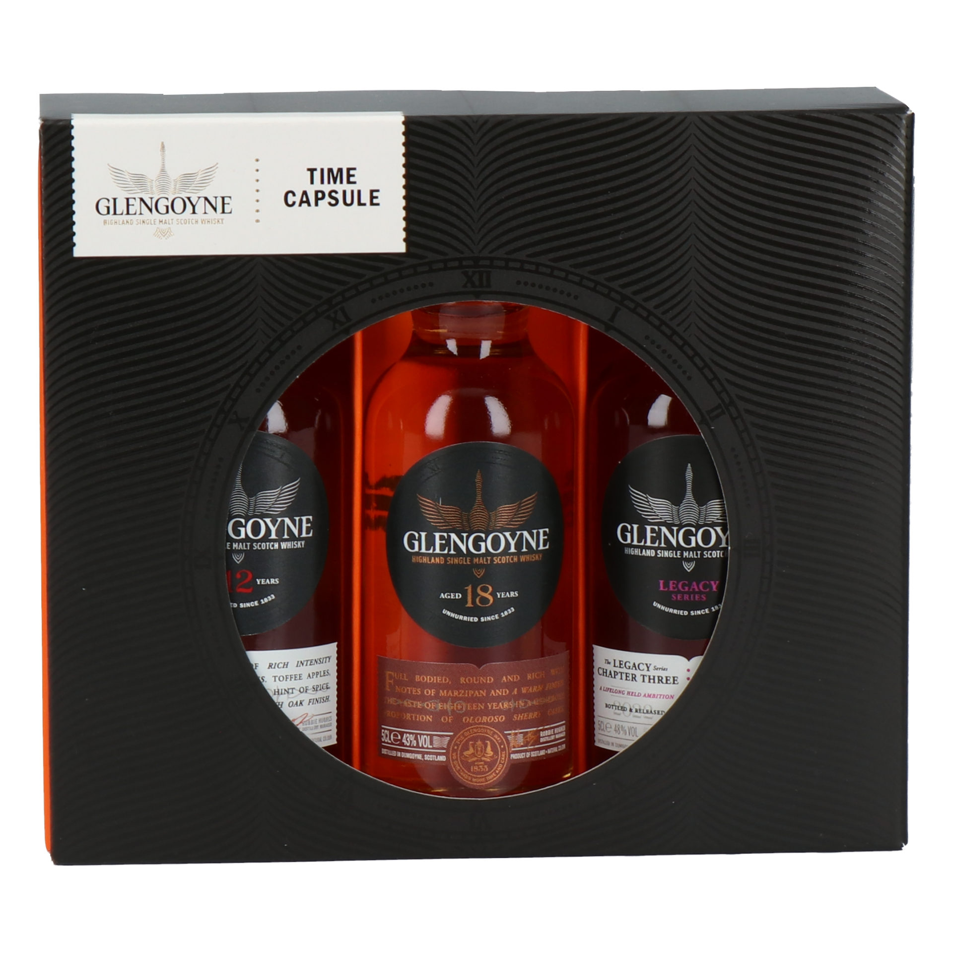 Glengoyne - Time Capsule - Sampler 3 x 5cl