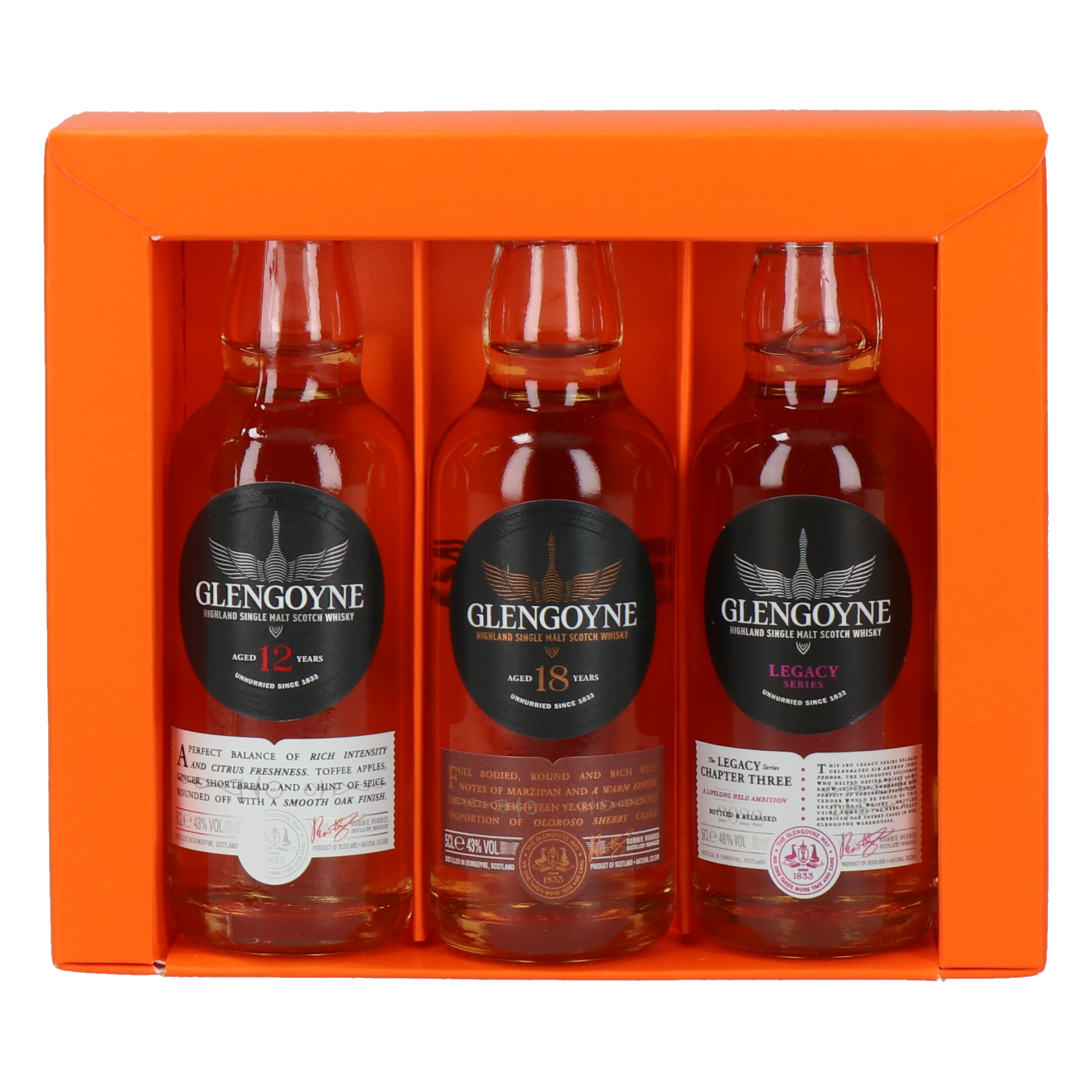 Glengoyne - Time Capsule - Sampler 3 x 5cl – Bild 2