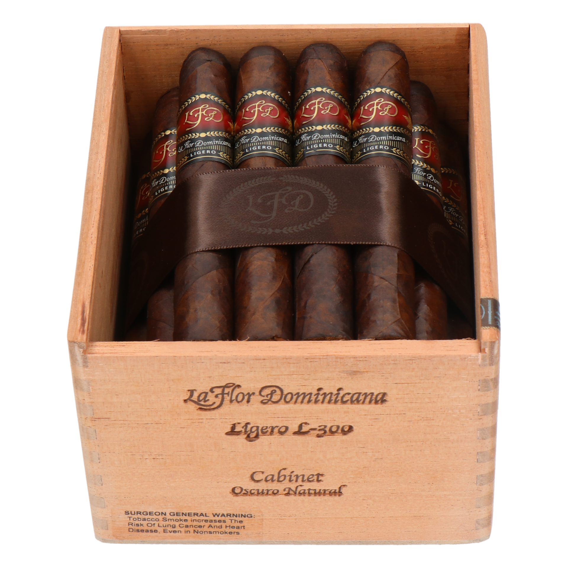 La Flor Dominicana - Ligero Oscuro Cabinet - L300 (Toro) – Bild 6