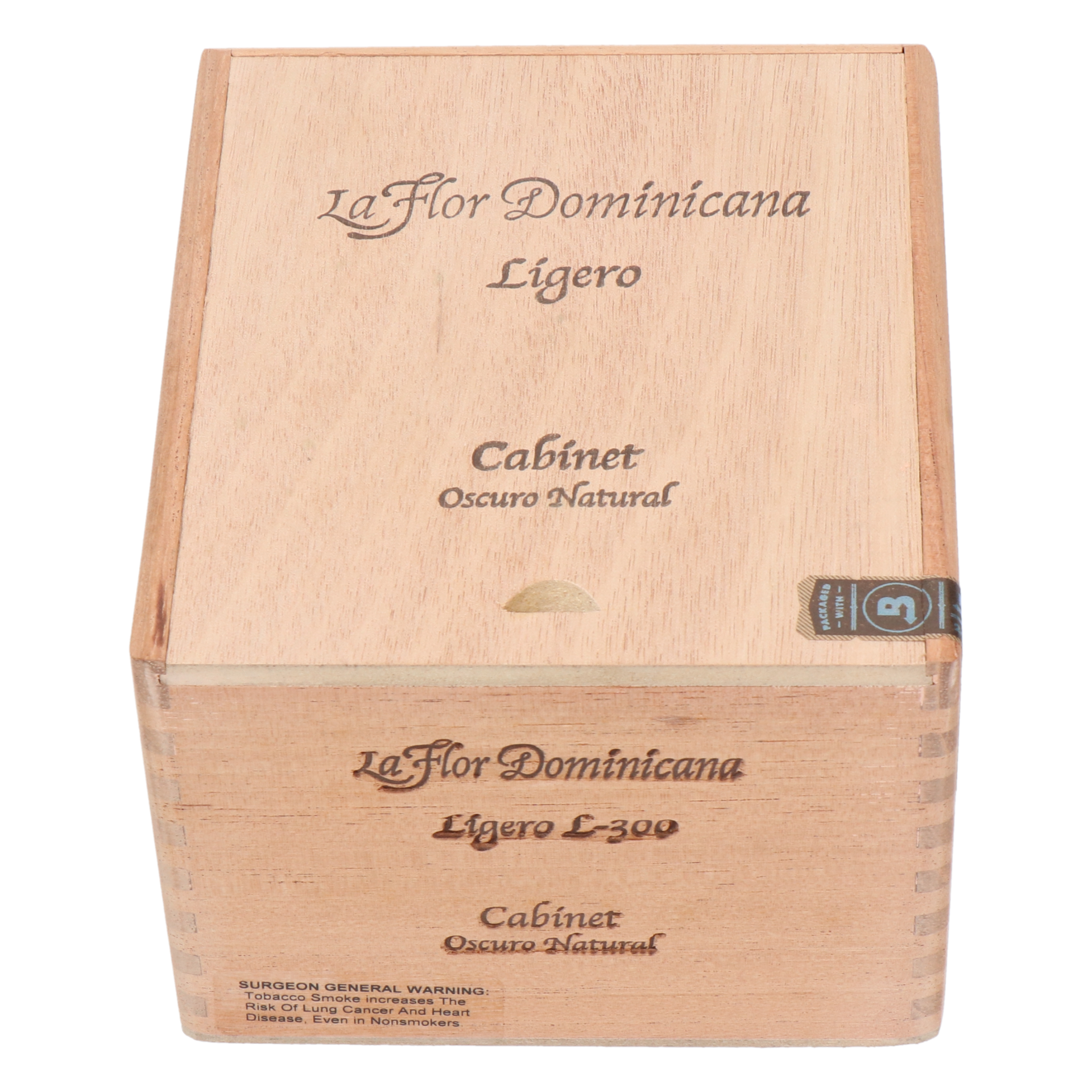 La Flor Dominicana - Ligero Oscuro Cabinet - L300 (Toro) – Bild 5