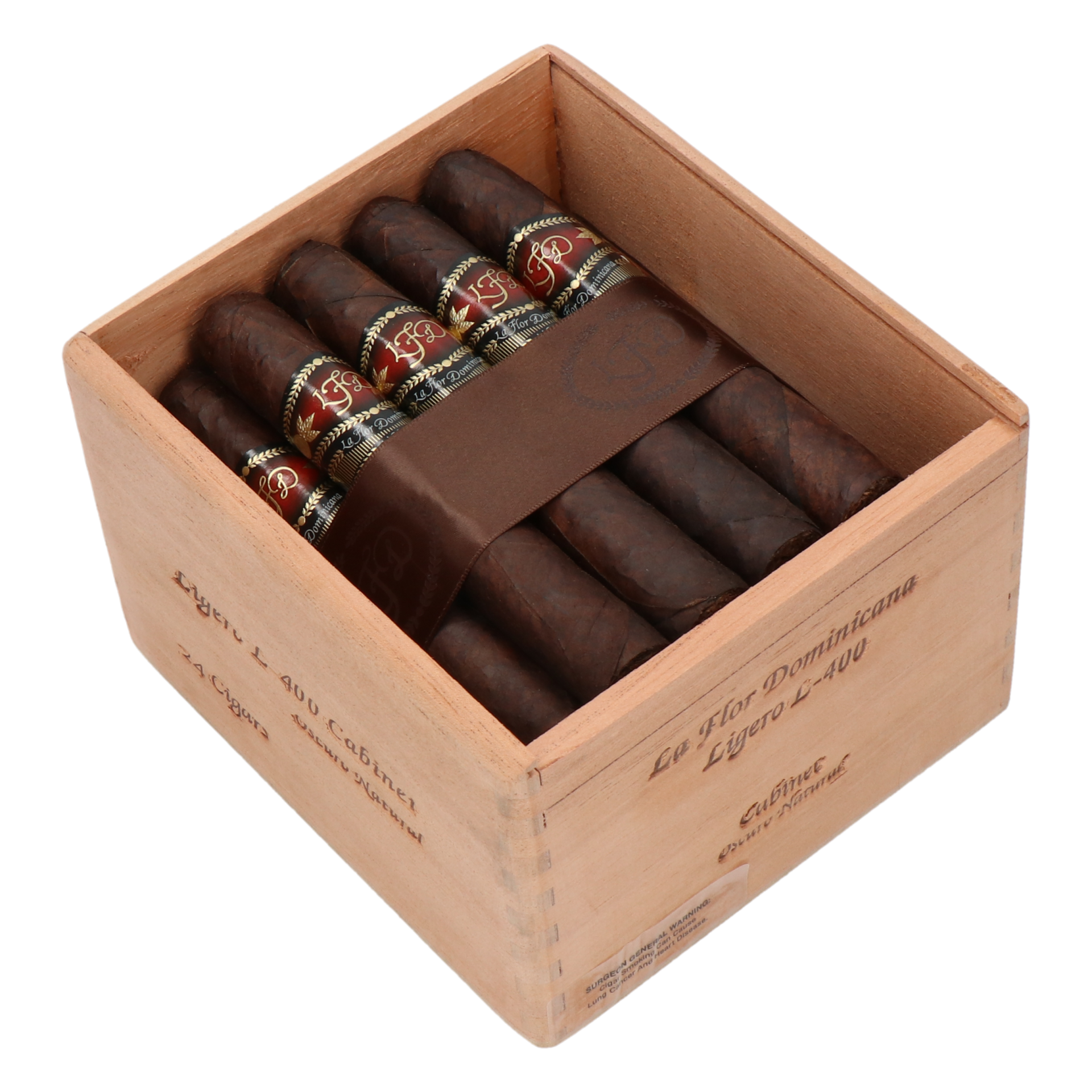 La Flor Dominicana - Ligero Oscuro Cabinet - L400 (Double Robusto) – Bild 7