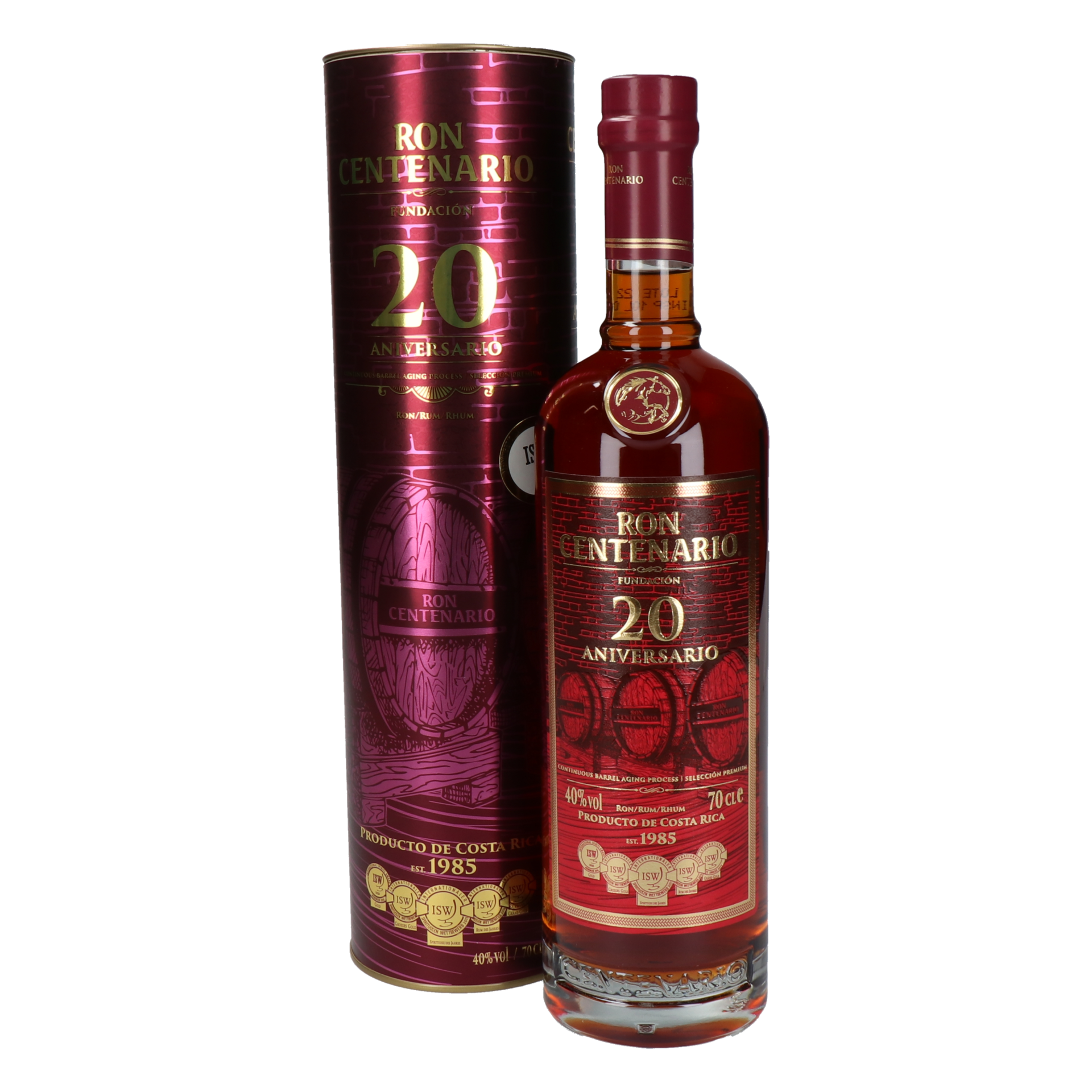 Centenario – 20 Años – Fundacion – Ron Sistema Solera