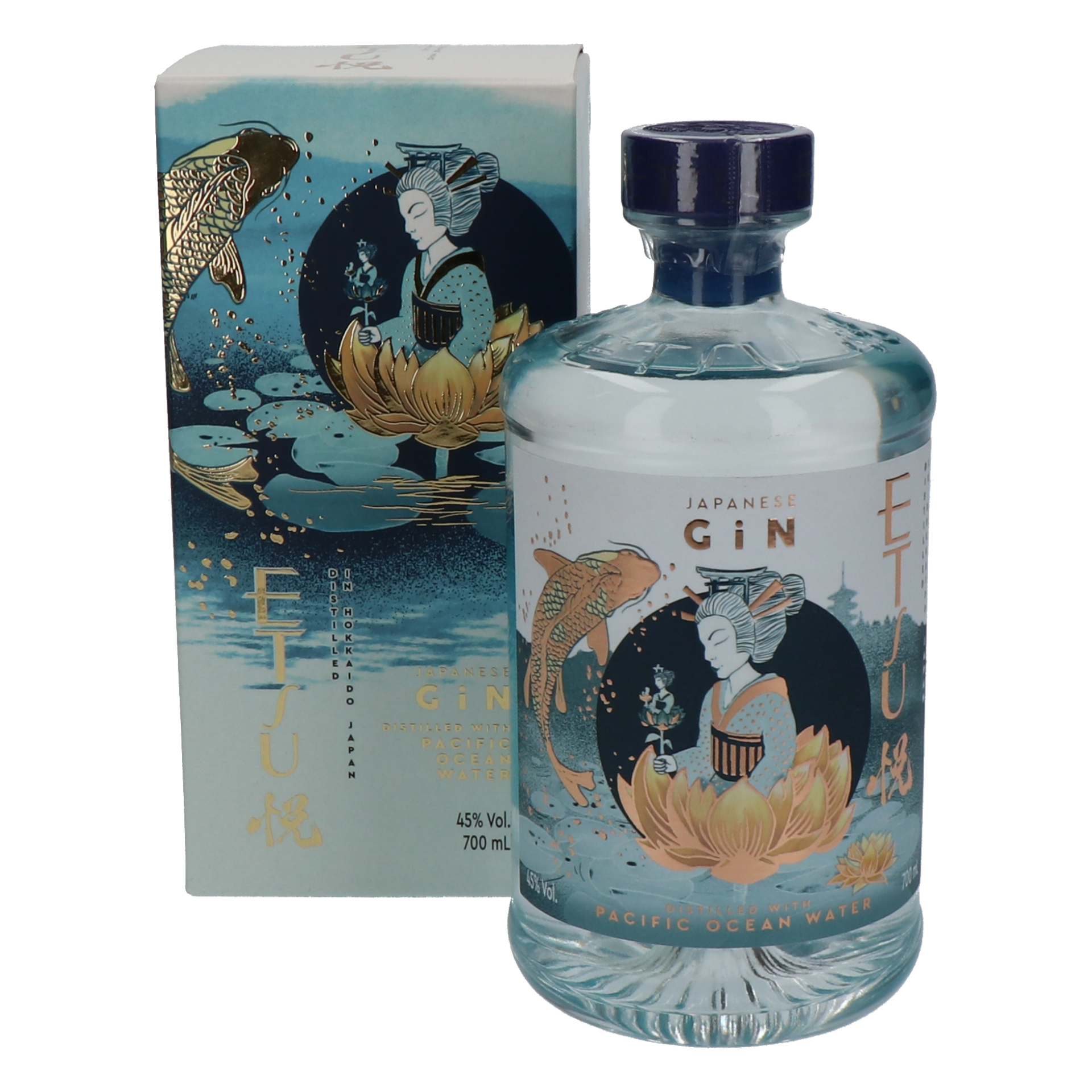 Etsu Japanese Gin - Pacific Ocean 70cl