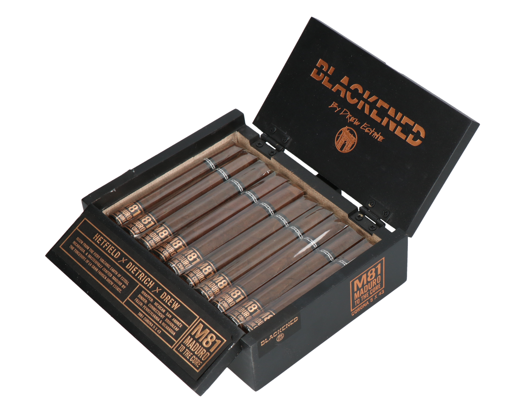 Blackened Cigars “M81” Corona By Drew Estate – Bild 4