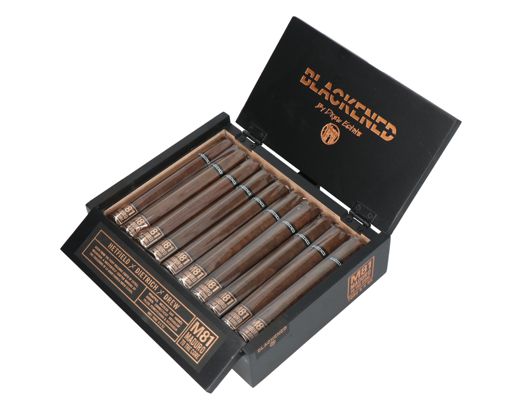 Blackened Cigars “M81” Toro By Drew Estate – Bild 4