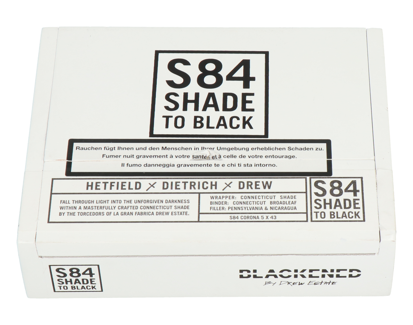 Blackened Cigars “S84” Corona By Drew Estate – Bild 4