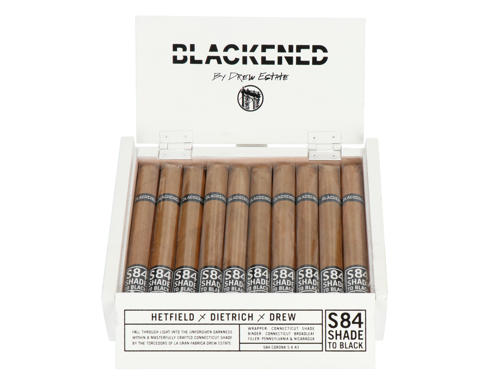 Blackened Cigars “S84” Corona By Drew Estate – Bild 5