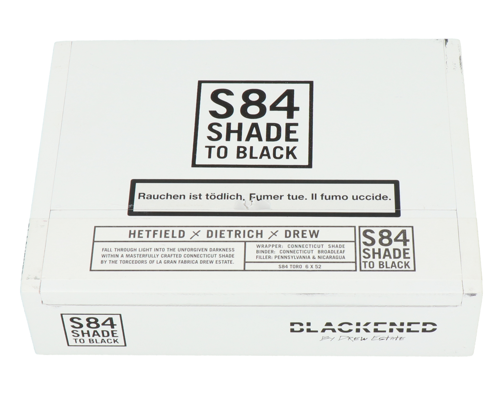 Blackened Cigars “S84” Toro By Drew Estate – Bild 2