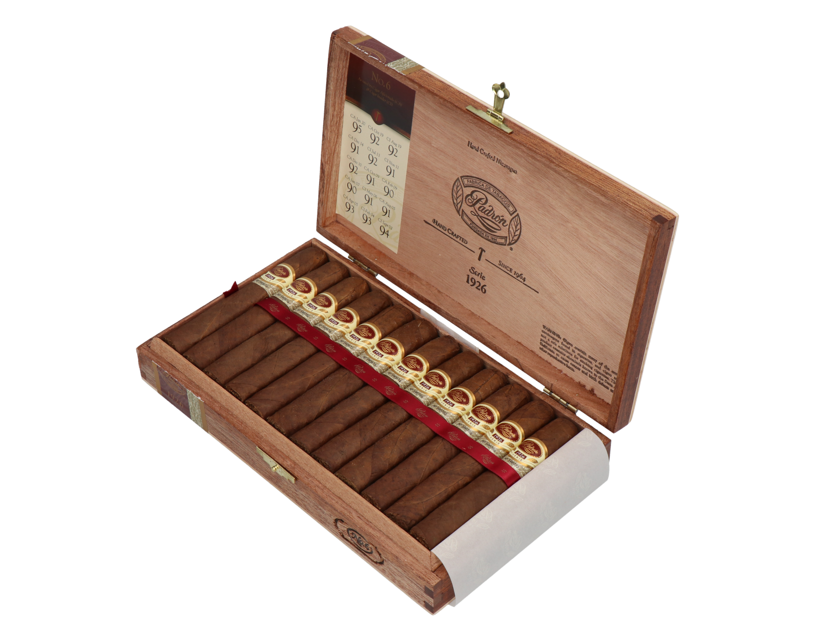 Padron 1926 Anniversary No. 6 Natural Robusto – Bild 4