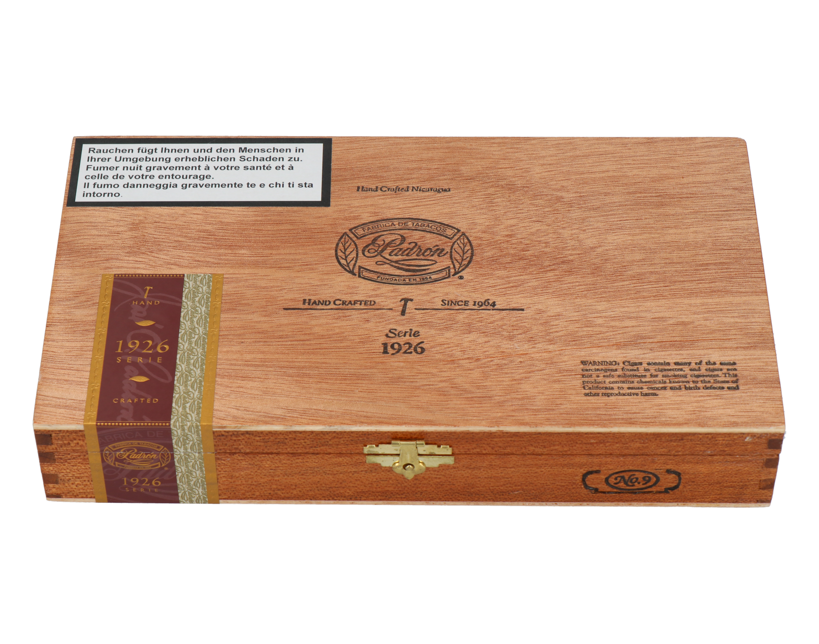 Padron 1926 Anniversary No. 9 Natural Robusto – Bild 2