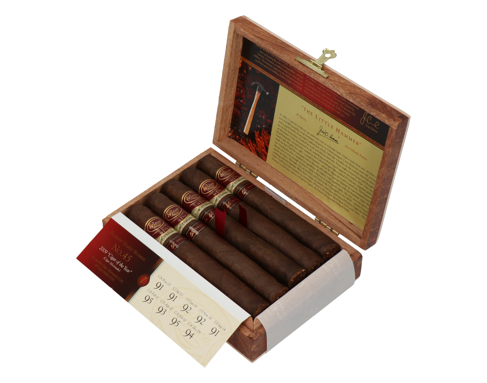Padron Family Reserve No. 45 Maduro Toro – Bild 4