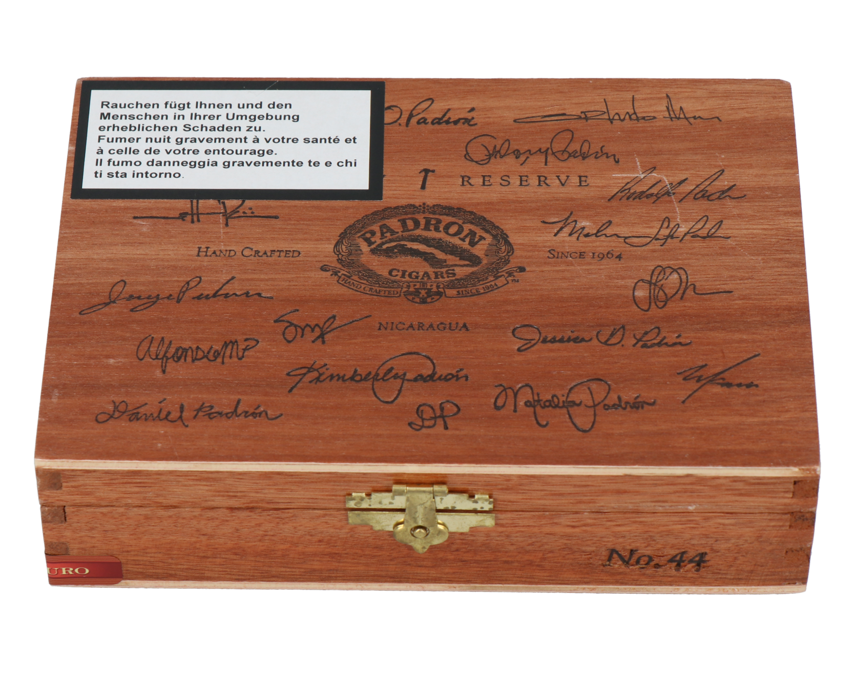 Padron Family Reserve No. 44 Maduro Belicoso – Bild 2