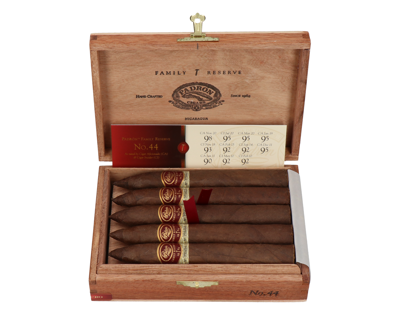 Padron Family Reserve No. 44 Maduro Belicoso – Bild 3