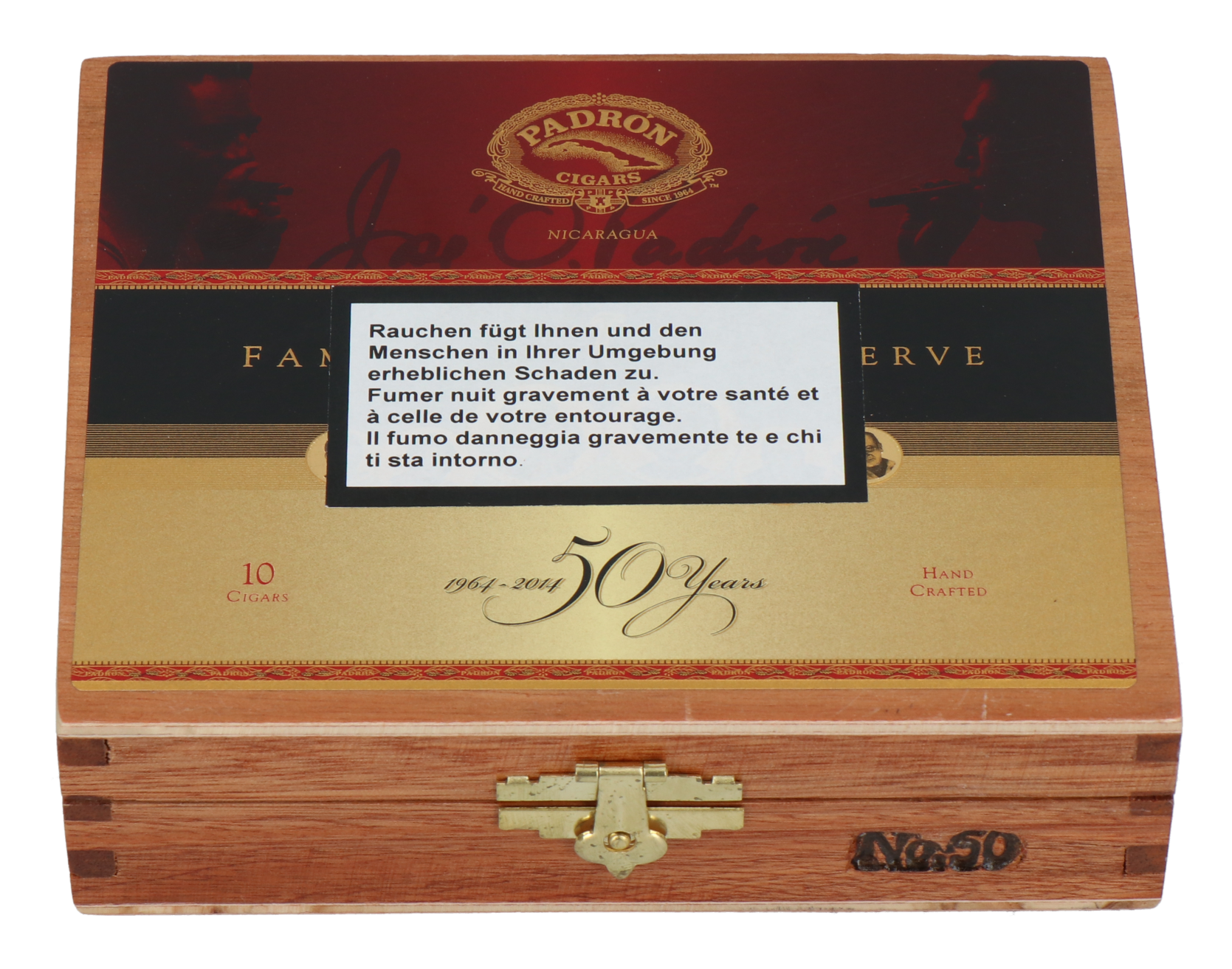 Padron Family Reserve No. 50 Natural Robusto – Bild 2