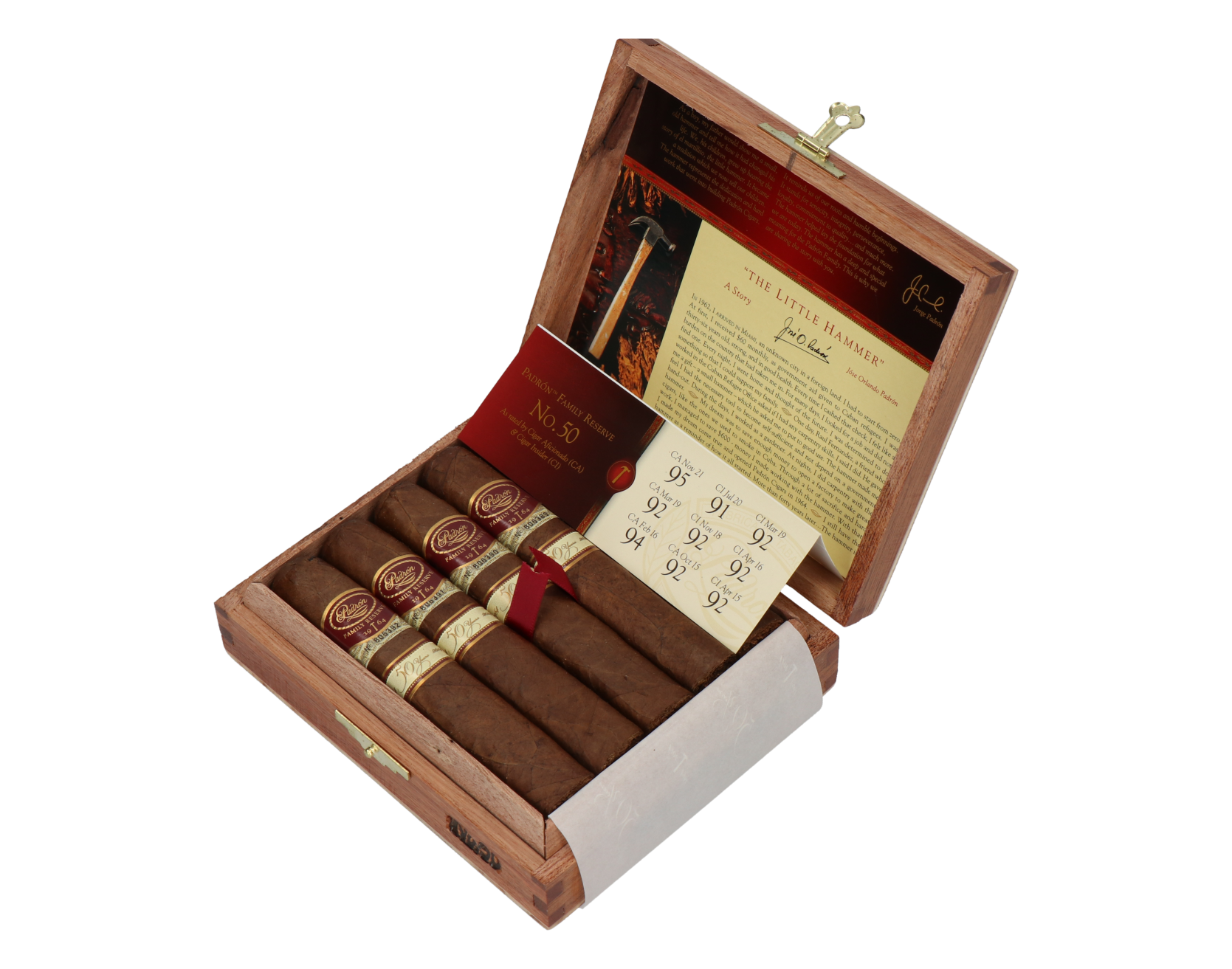 Padron Family Reserve No. 50 Natural Robusto – Bild 4