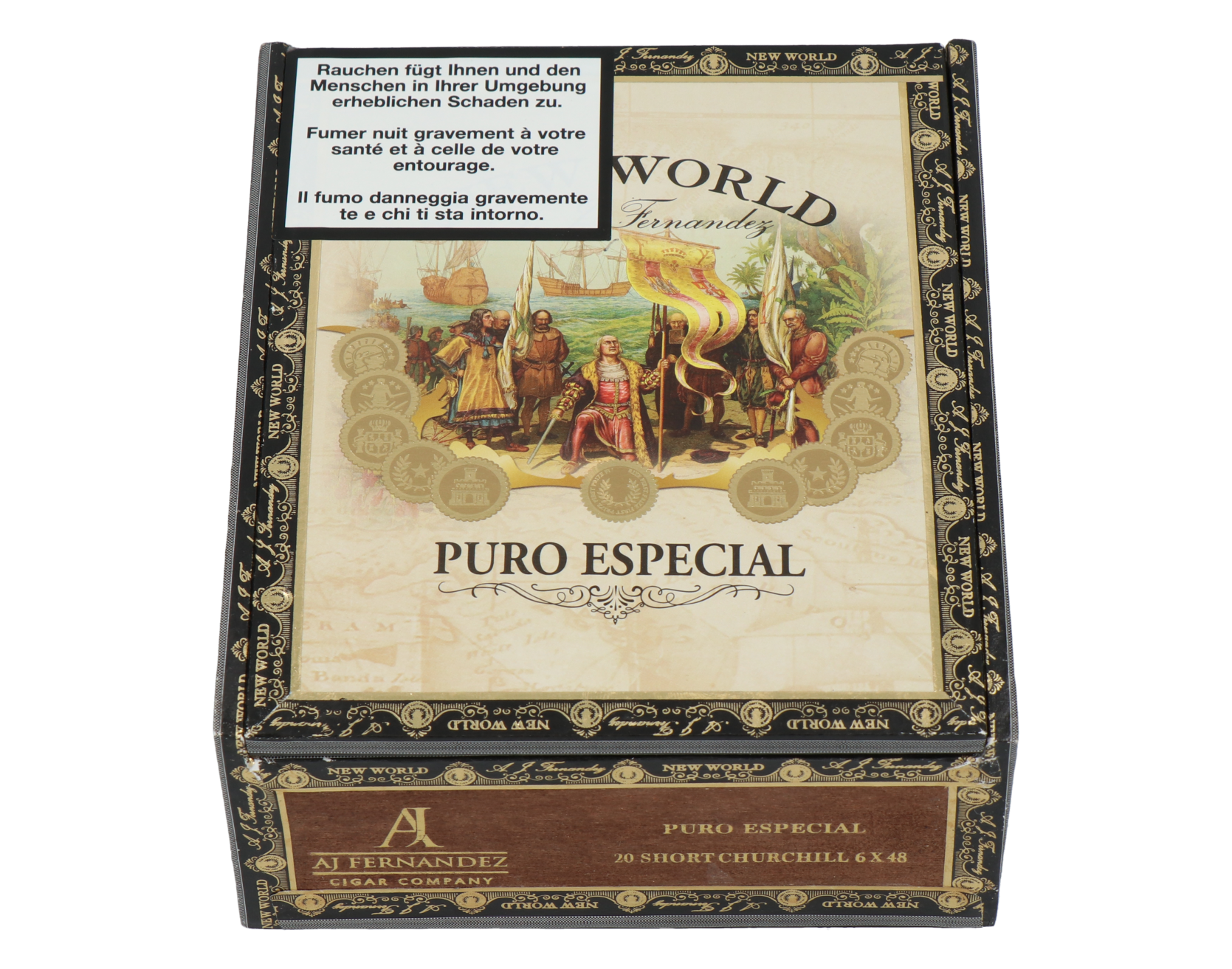 AJ Fernandez New World Puro Especial Short Churchill – Bild 2