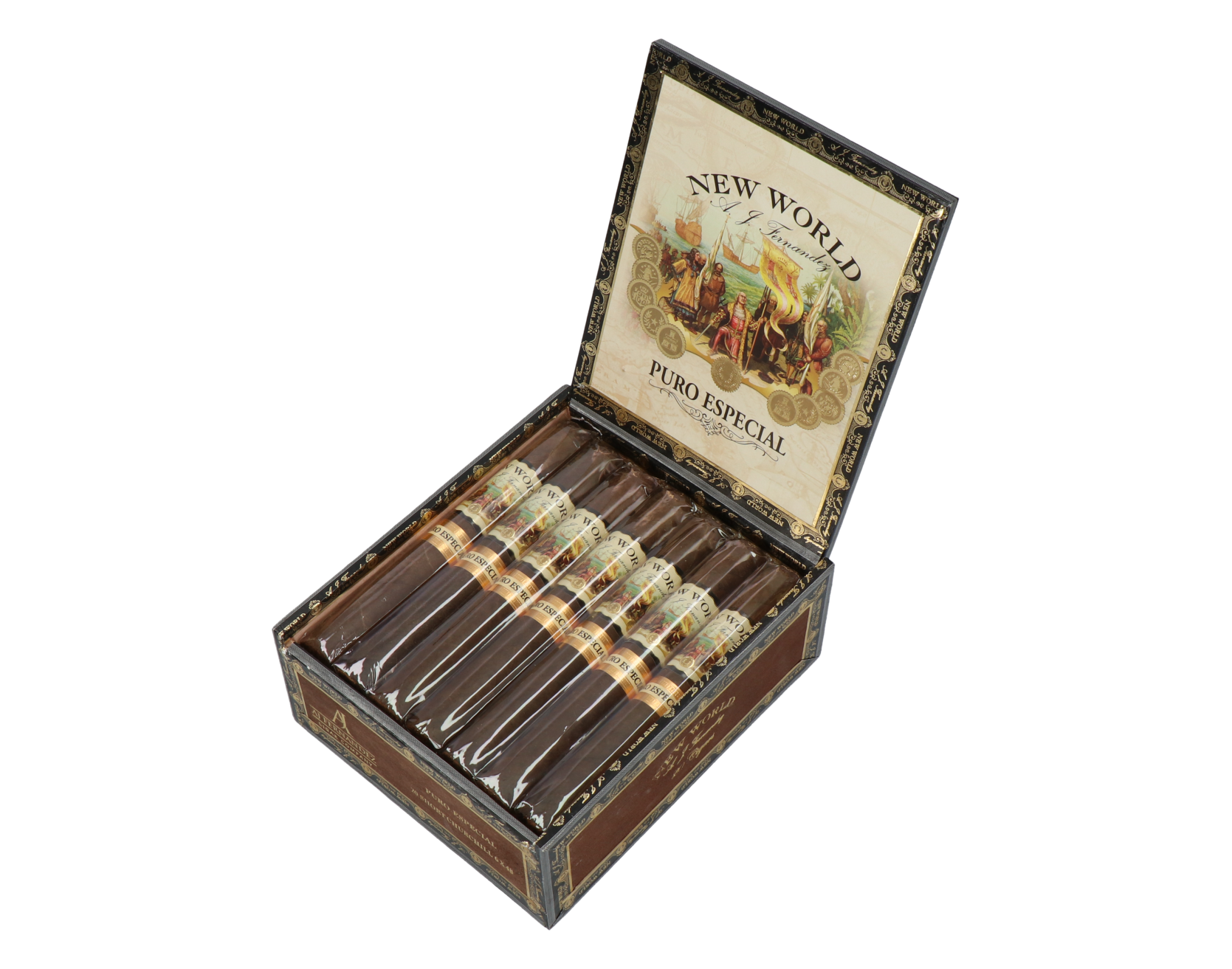 AJ Fernandez New World Puro Especial Short Churchill – Bild 4