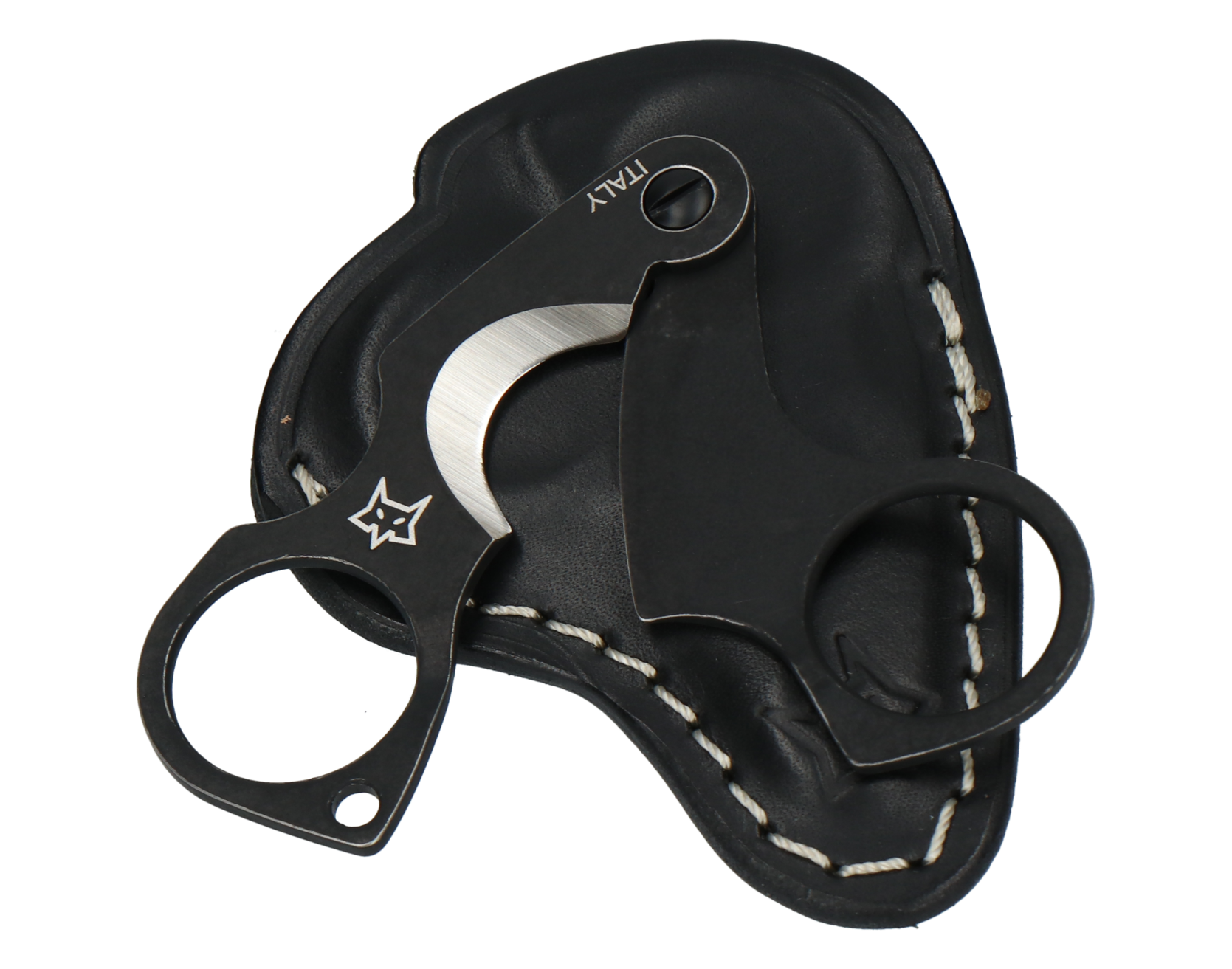 Figaro Cigar Cutter Black by Fox Knifes