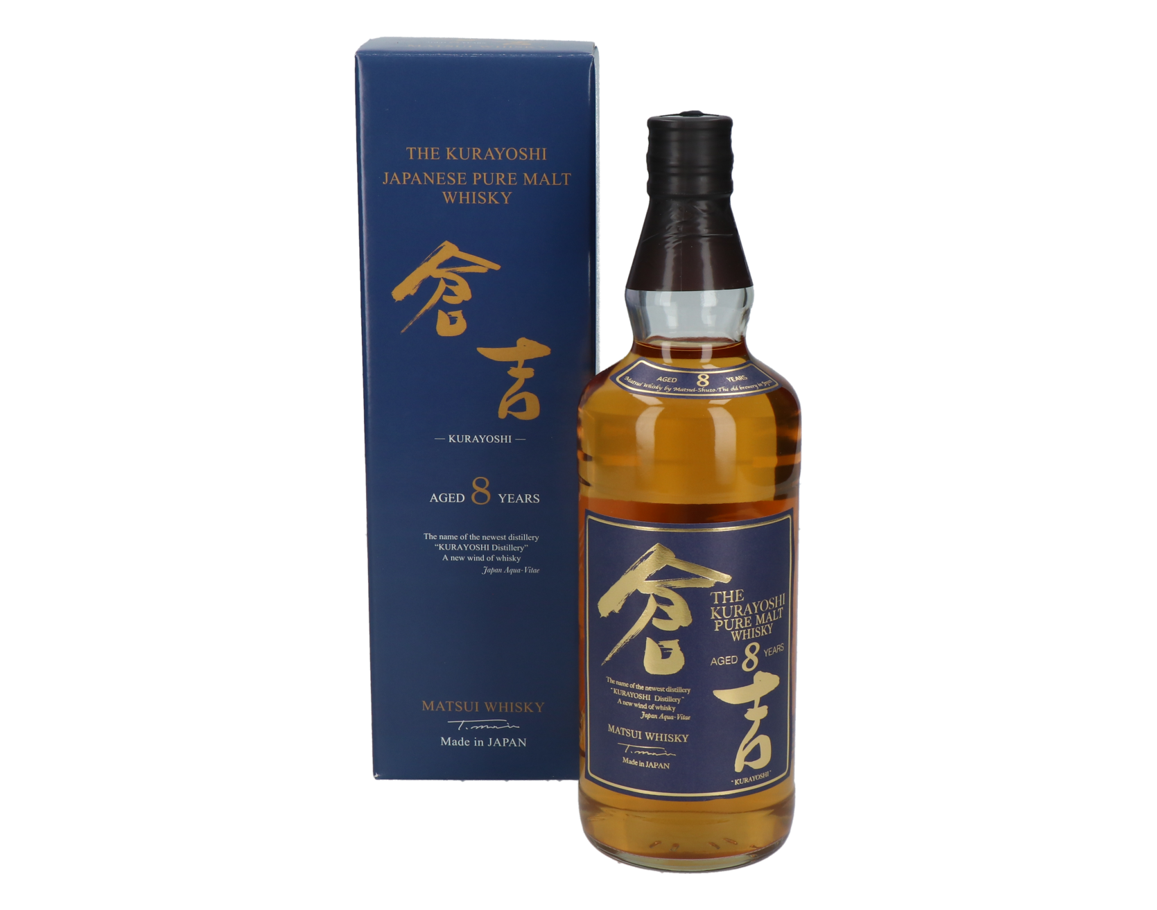 The Kurayoshi Japanese Pure Malt Whisky 8 Years old - 70cl