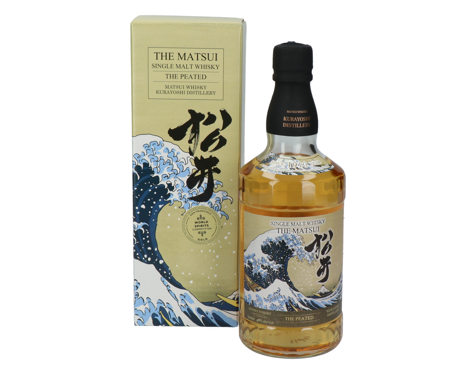The Matsui Japanese Single Malt Whisky The Peated - 70cl