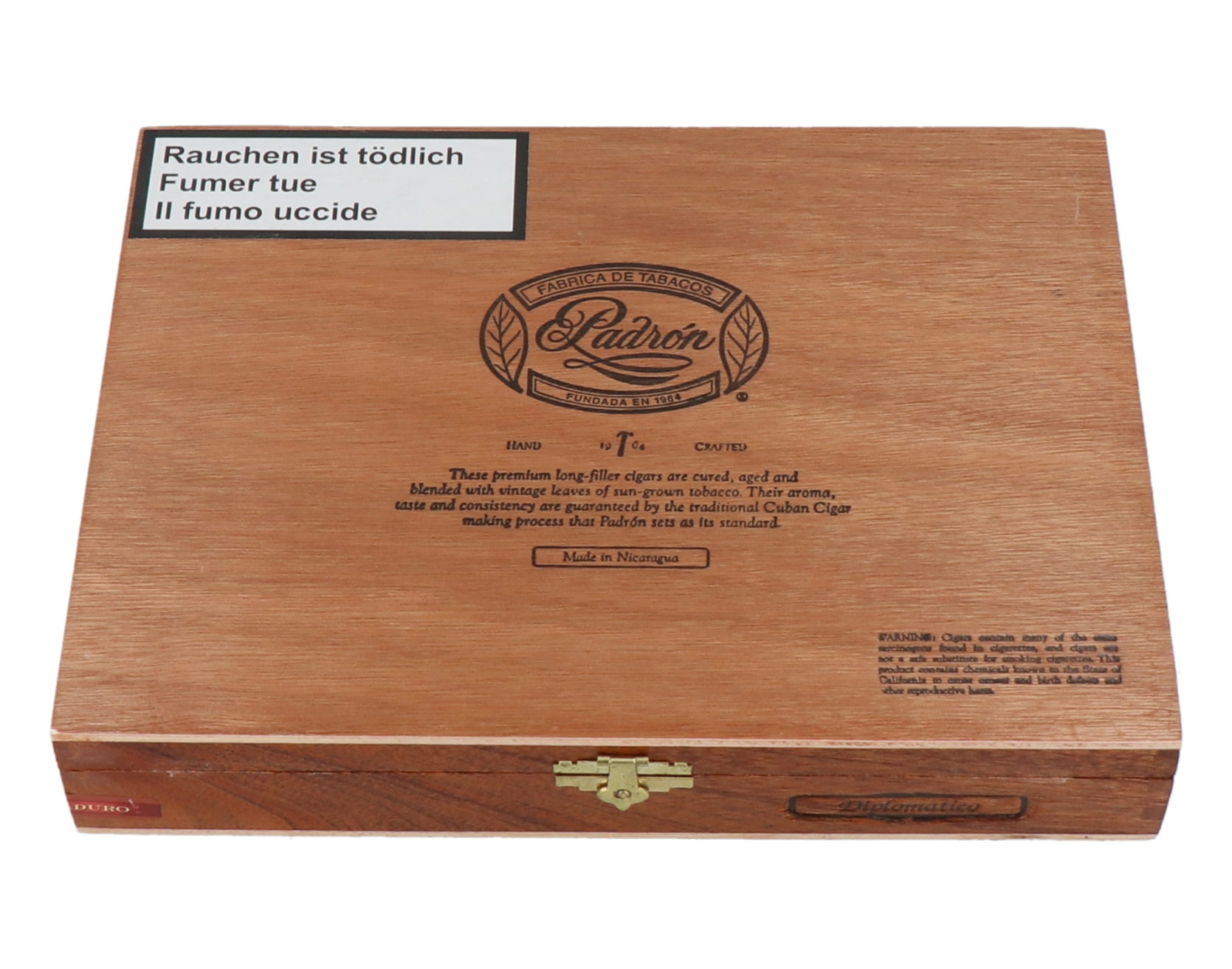 Padron 1964 Anniversary Diplomatico Maduro – Bild 2
