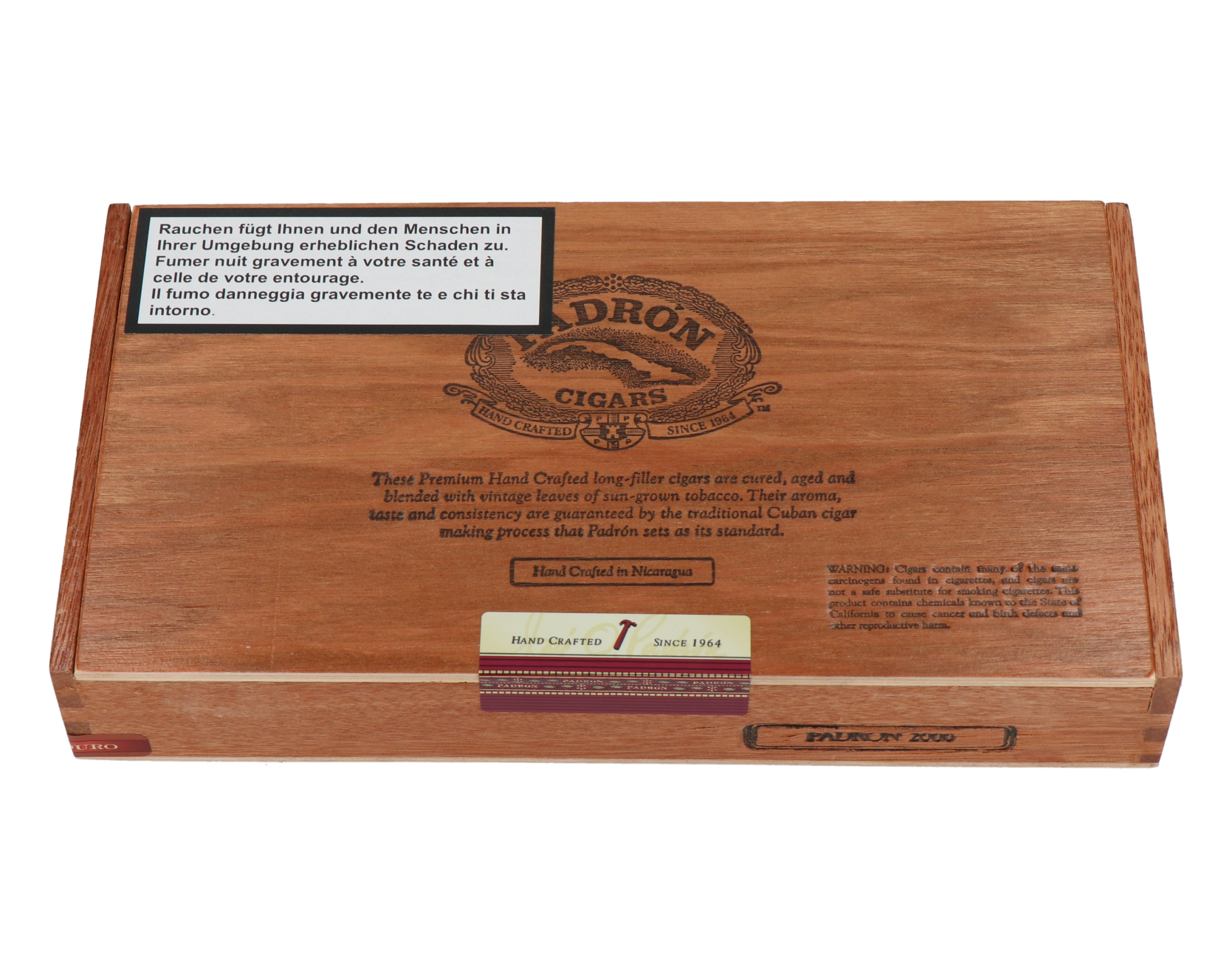 Padron Classic No. 2000 Maduro – Bild 2