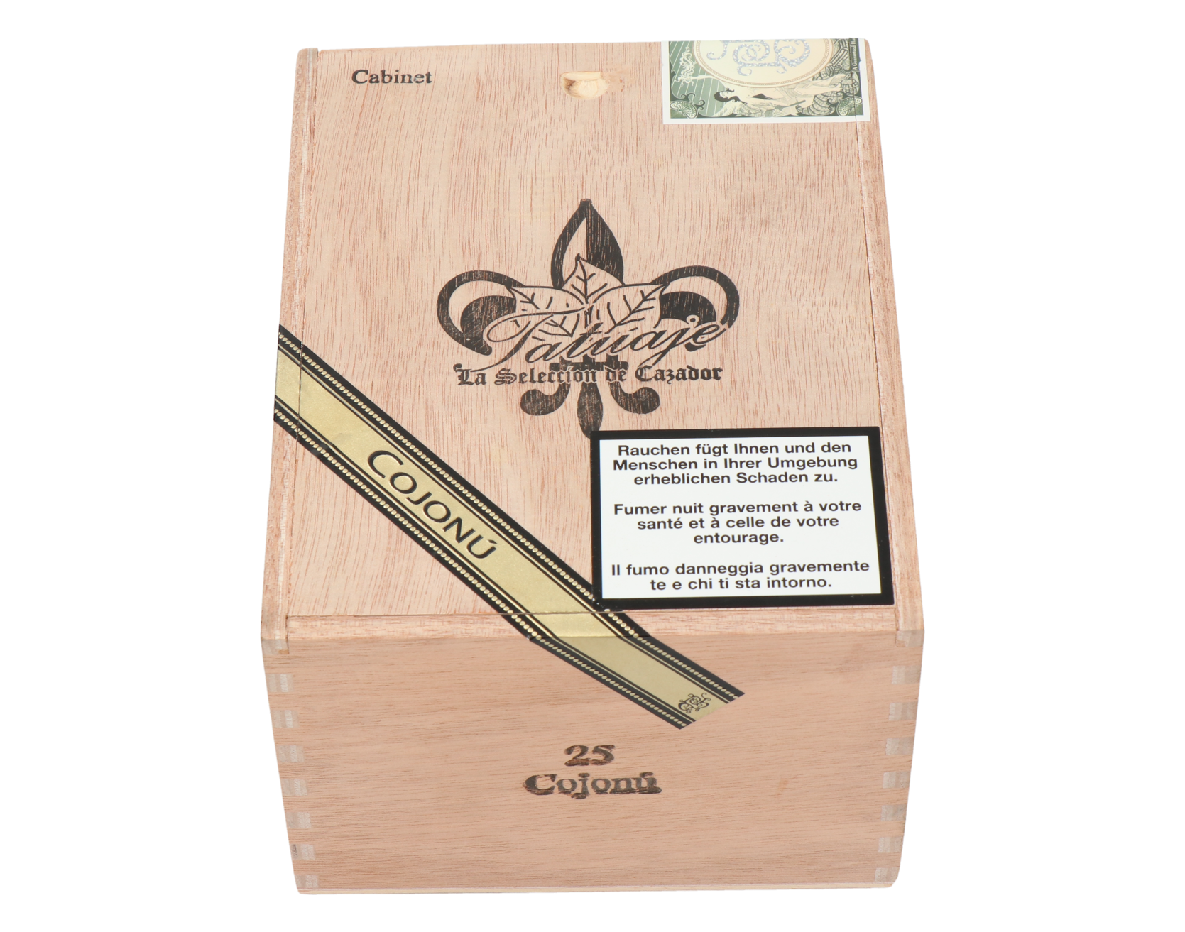 Tatuaje Seleccion de Cazador Cojonú 2003 Toro – Bild 2