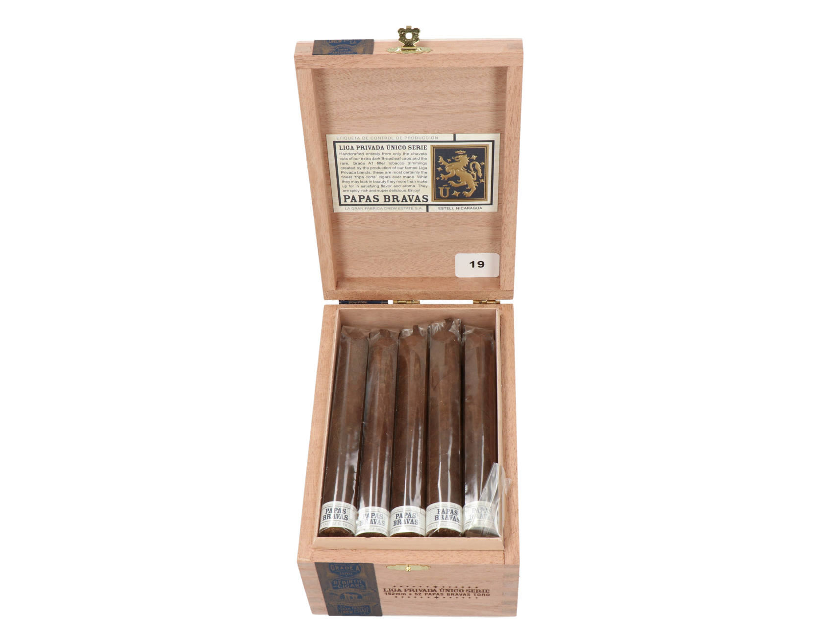 Drew Estate Liga Privada Unico Papas Bravas Toro – Bild 3