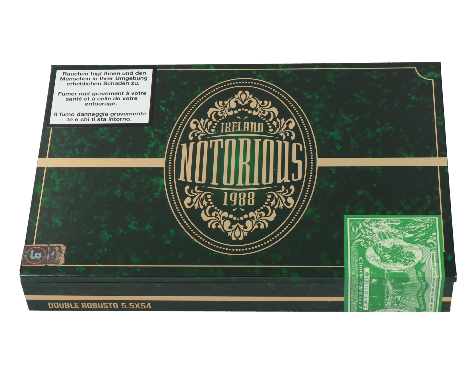 Notorious Cigars Double Robusto – Bild 2