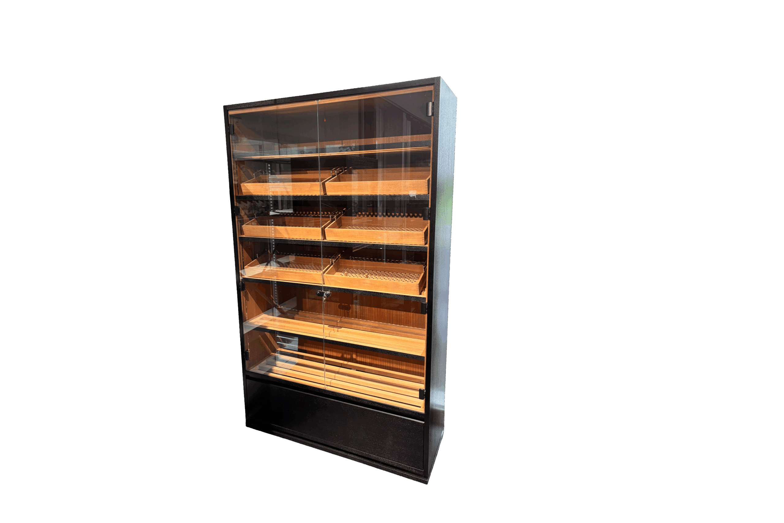 Humidorschrank Century Cabinet Schwarz by Marc André (120cm)