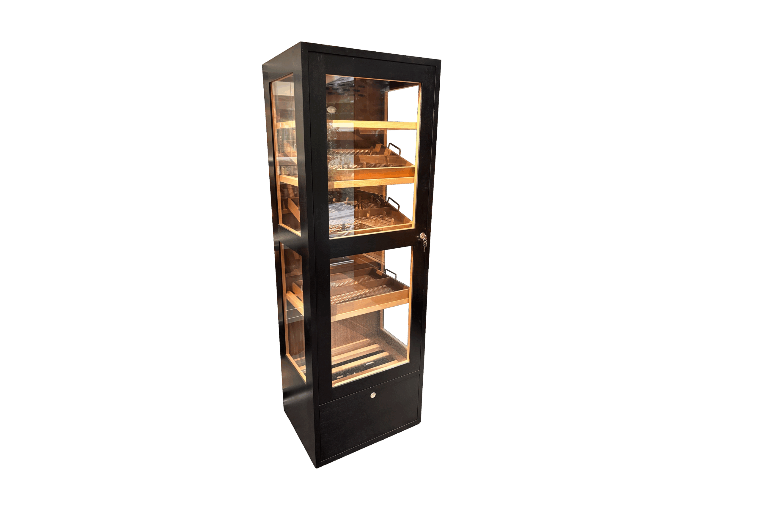 Humidorschrank Century Cabinet Schwarz by Marc André (60cm)