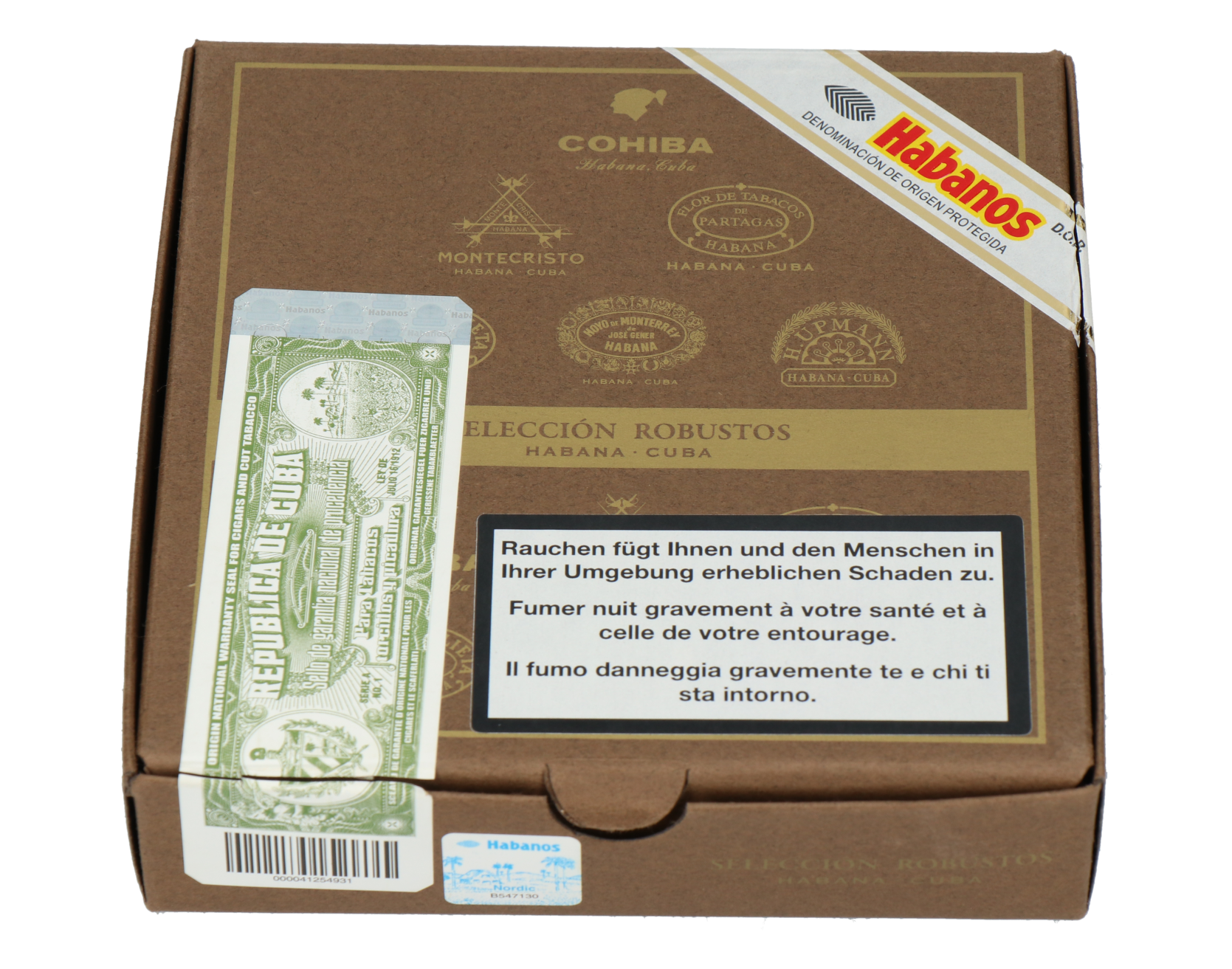 Habanos Combinaciones Seleccion Robustos - November 2017