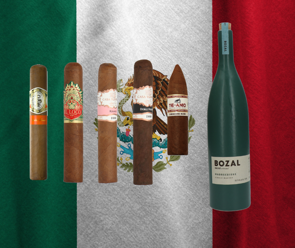 Mexiko Zigarren & Mezcal Geschenkset