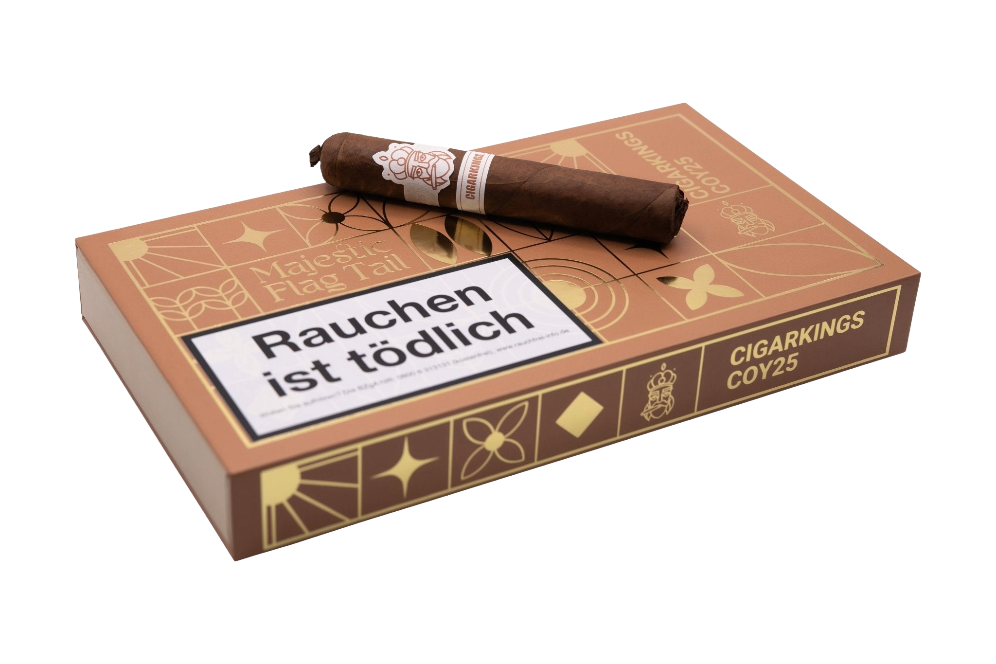 CigarKings - COY25 Majestic Flag Tail Robusto – Bild 3