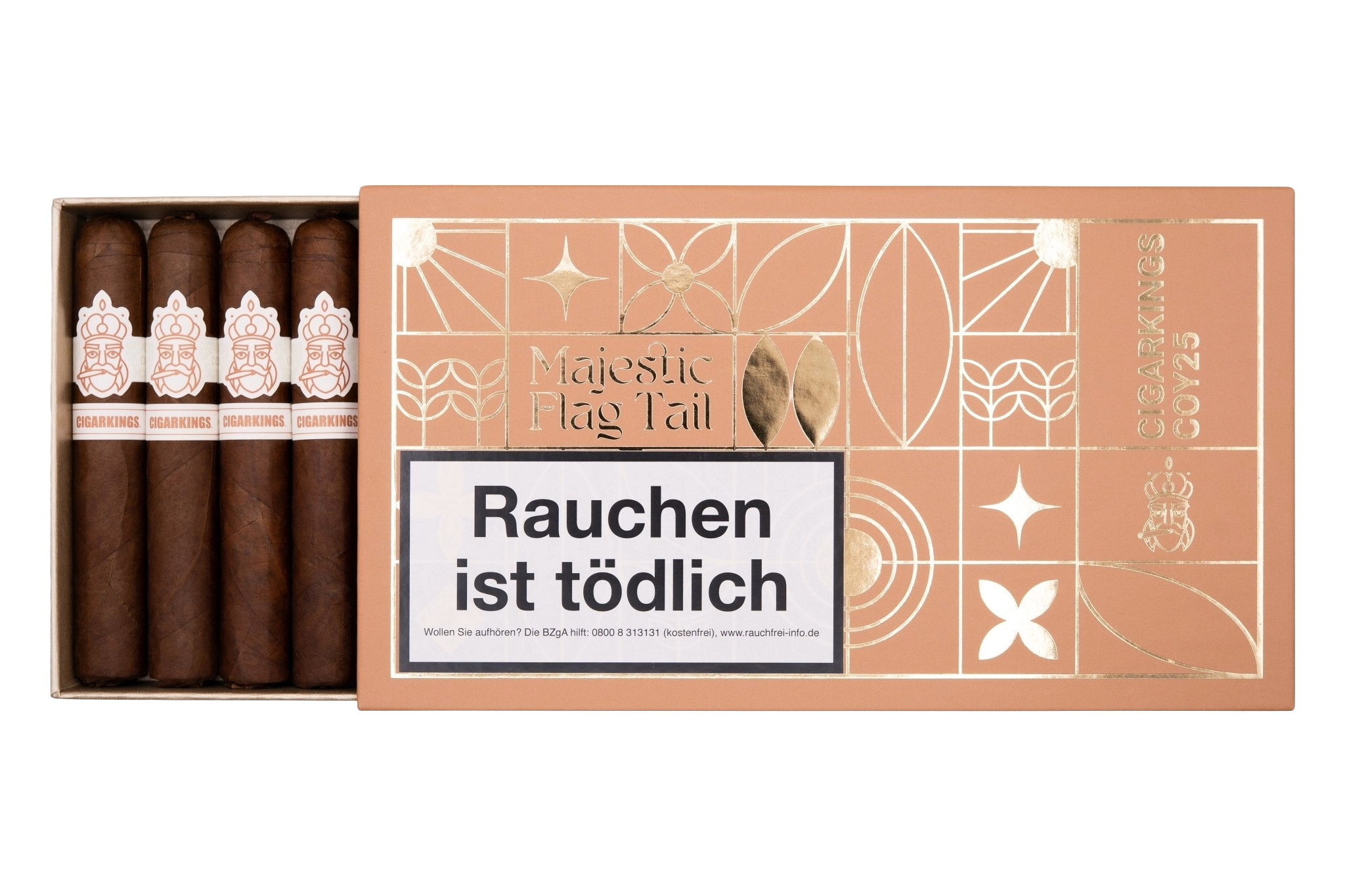 CigarKings - COY25 Majestic Flag Tail Robusto – Bild 5