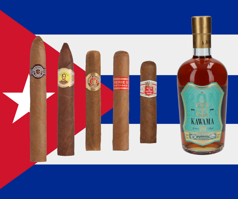 Kuba Zigarren & Rum Geschenkset