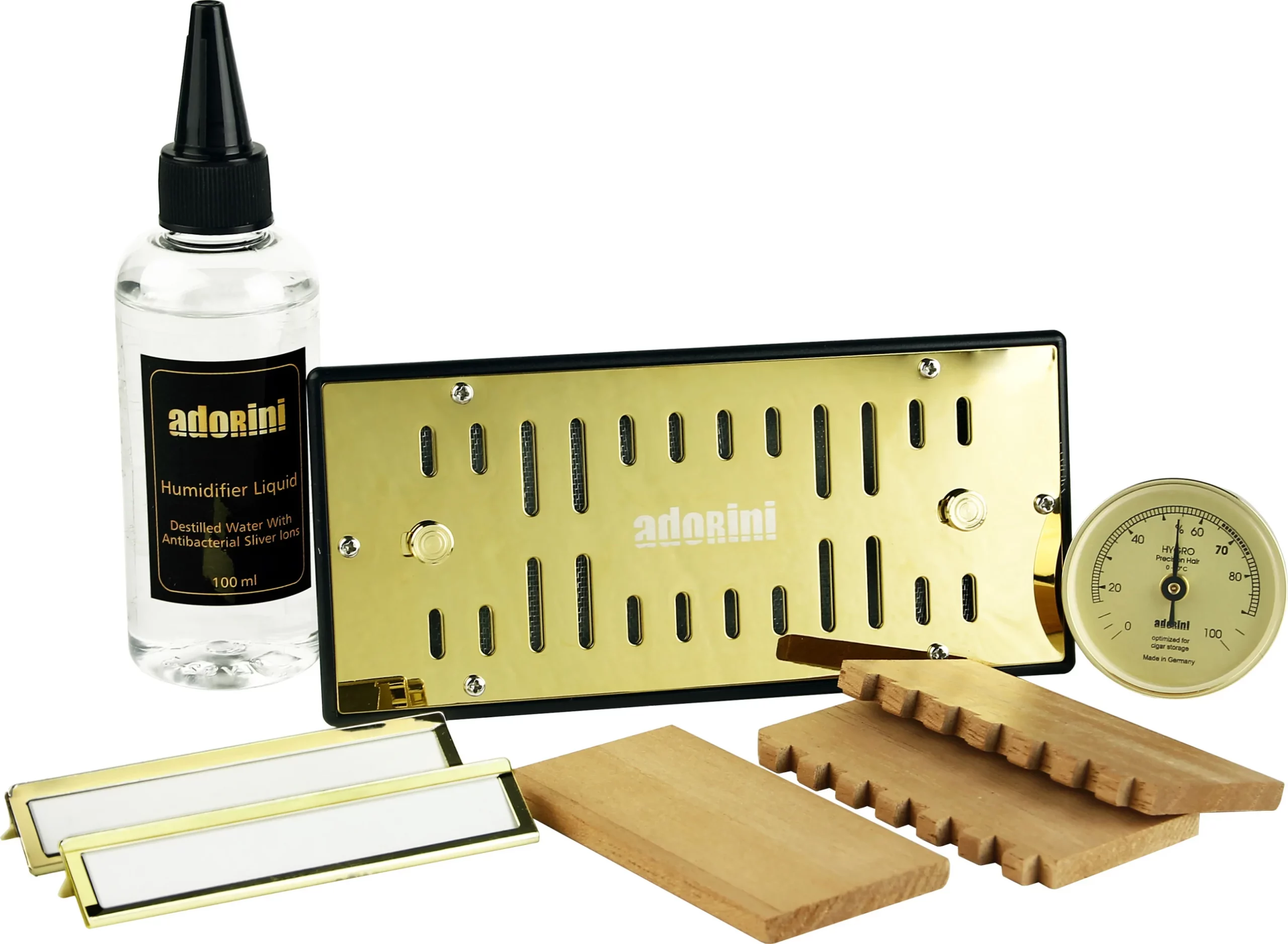 Adorini Humidor Medium Deluxe Kaisergrün – Bild 4