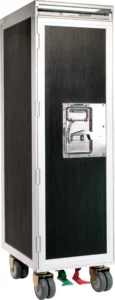Adorini Zigarrenschrank Trolley Schwarz