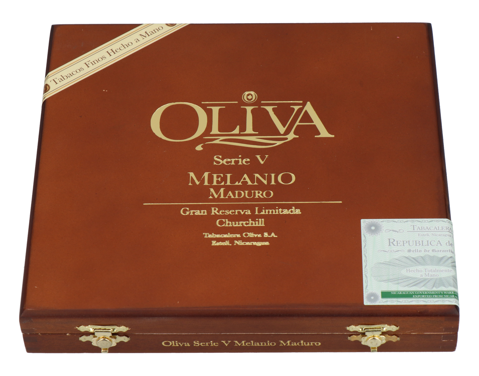 Oliva Serie V Melanio Maduro Churchill – Bild 2