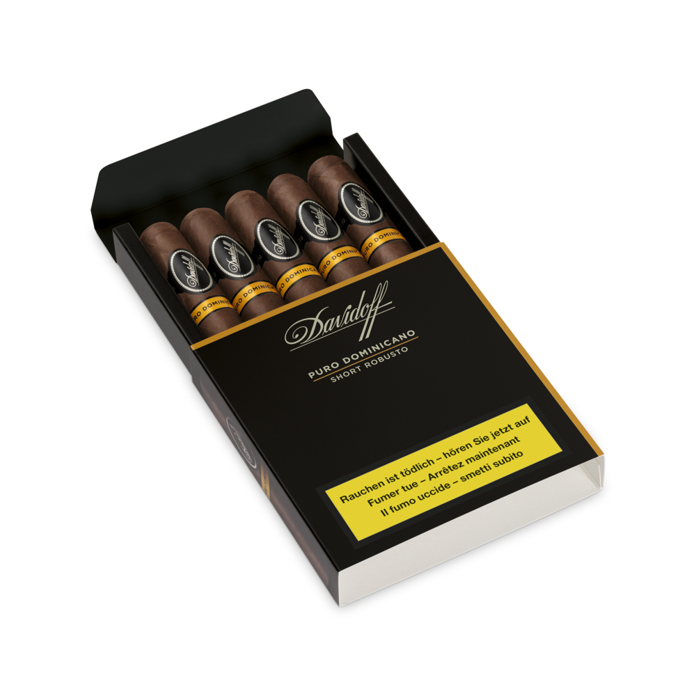 Davidoff Puro Dominicano Short Robusto – Bild 2