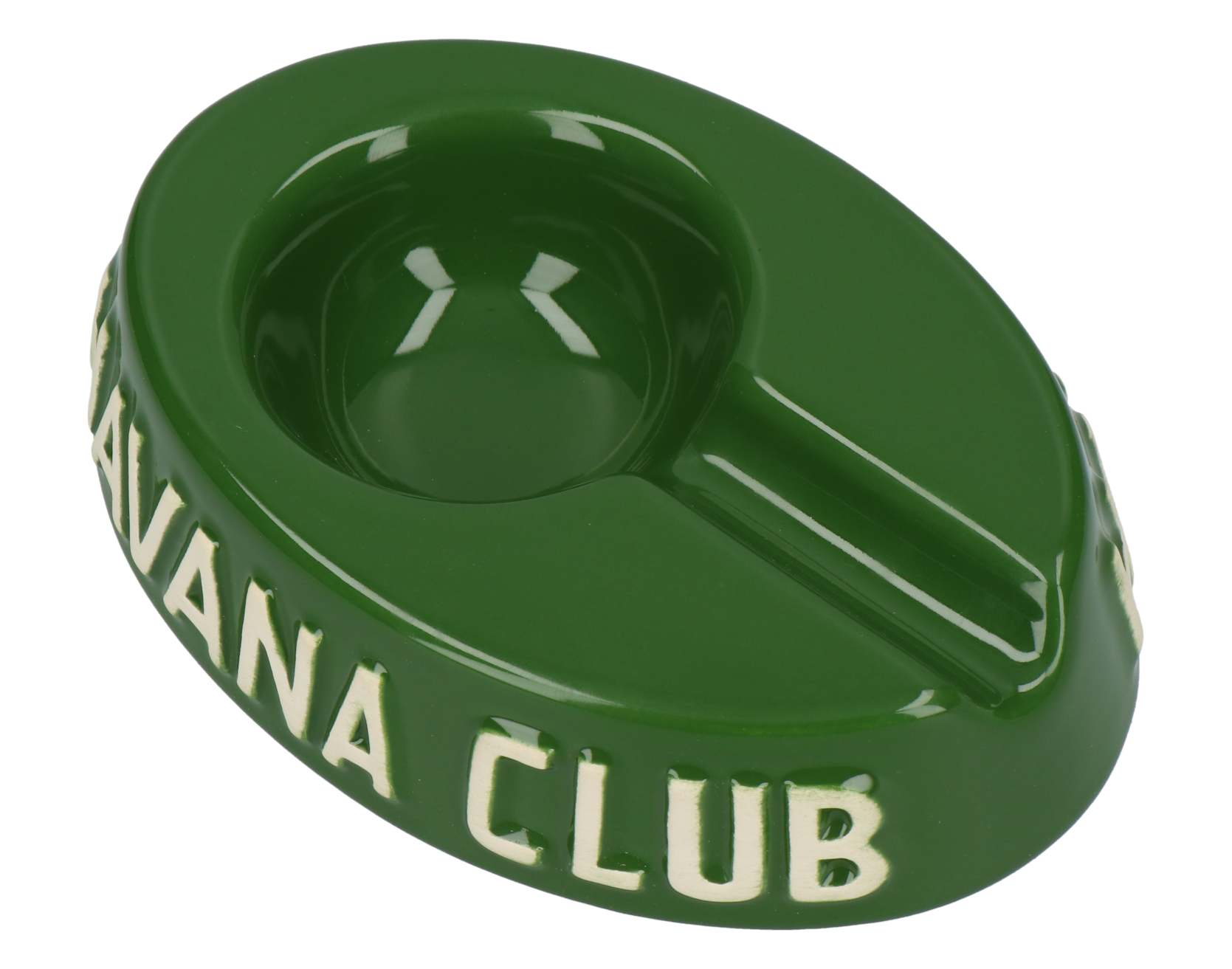 Havana Club Collection Aschenbecher El Egoista Bottle Green – Bild 2